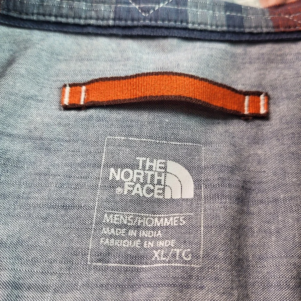 The North Face Mens XL/TG Plaid Button Up Long Sleeve Casual Shirt